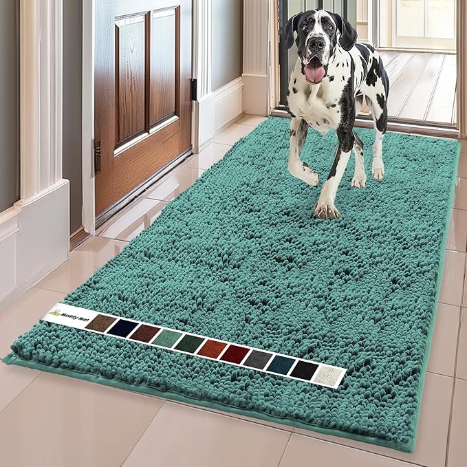 Muddy Mat® AS-SEEN-ON-TV Highly Absorbent Microfiber Door Mat and Pet Rug 59"X35"