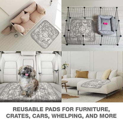 Washable Pee Pads for Dogs 100% Waterproof,