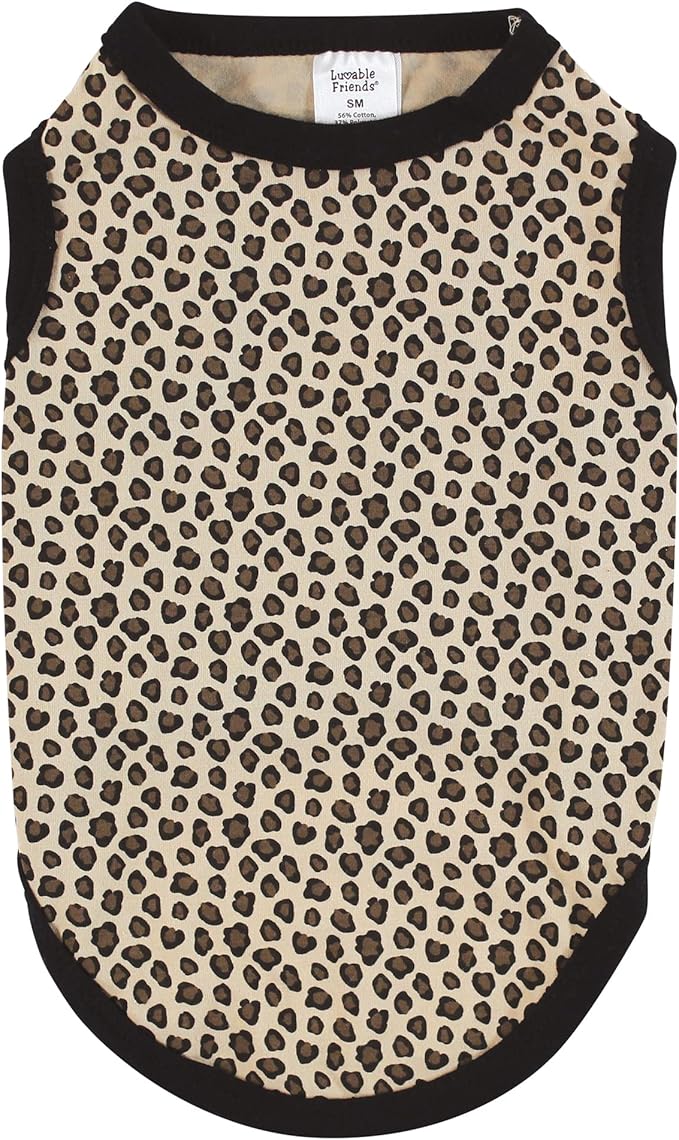 Luvable Friends Dog Pet Dog and Cats Cotton T-Shirts 2pk