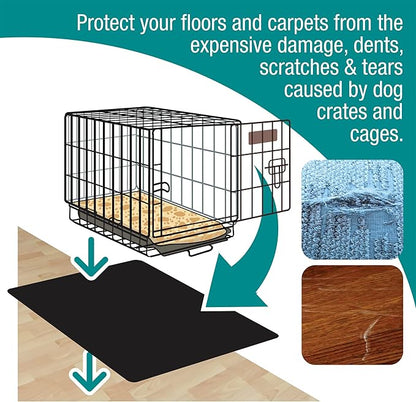 Floortex® P-Tex Polypropylene Pet Crate Floor Protection Mat 26" x 38"