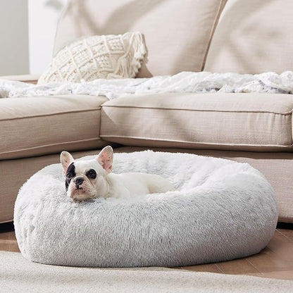 Bedsure Calming Dog Bed for Medium Dogs 30 inches 45 lbs