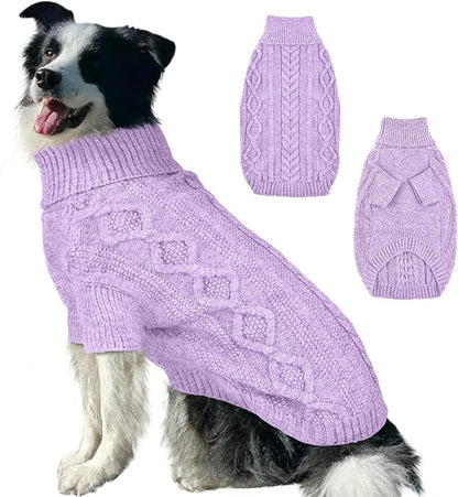 Large Dog Sweater Fall