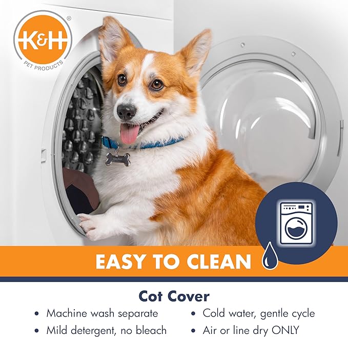 K&H Pet Products Raised Cooling Outdoor Dog Bed