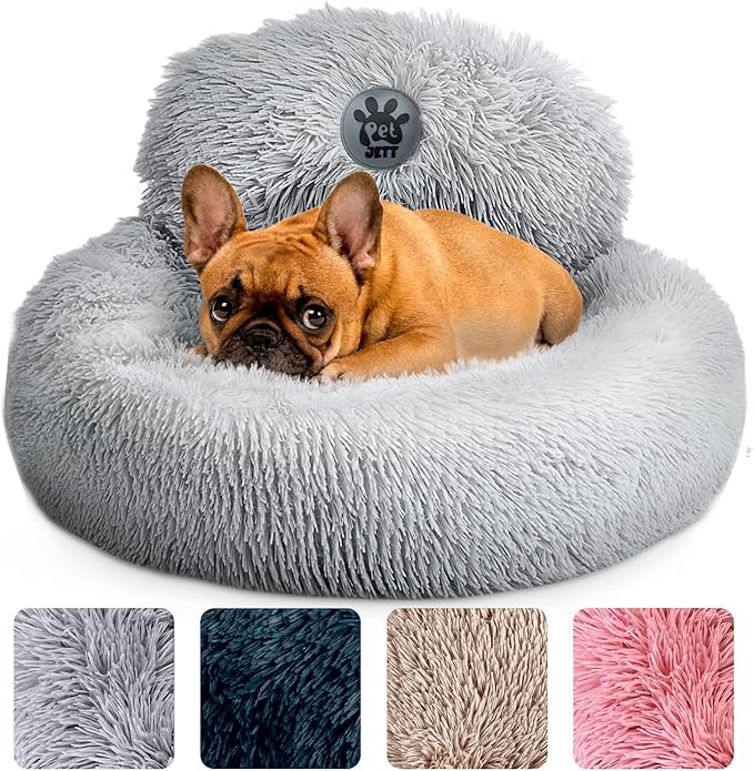 PetJett Calming Dog Bed 23'' Fits 25 lbs