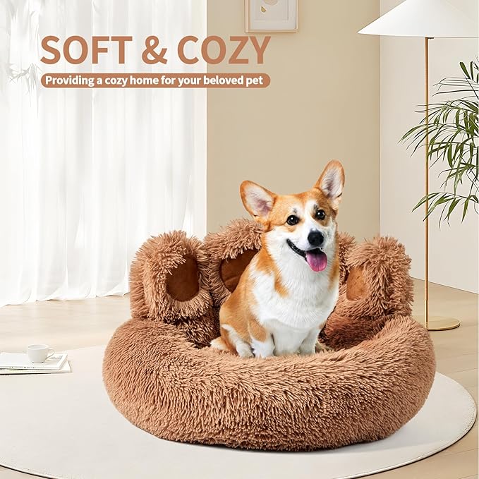 Calming Cat & Dog Bed (28”)