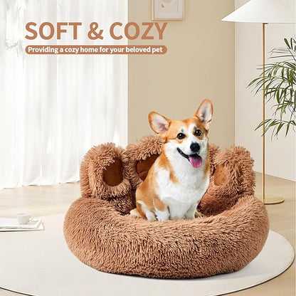 Calming Cat & Dog Bed (28”)