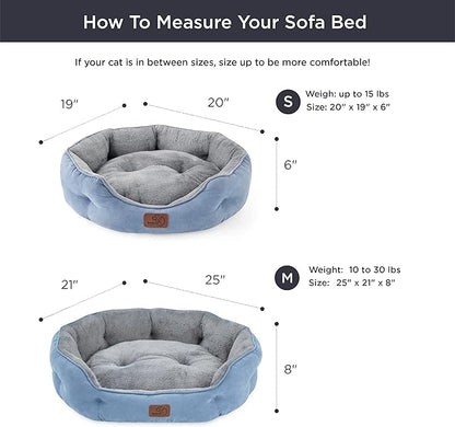Bedsure Dog Beds for Small Dogs 25 Inches,