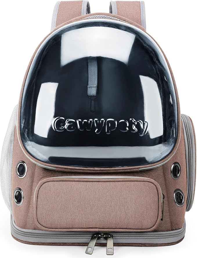 Cat Backpack Carrier 15lbs, Transparent