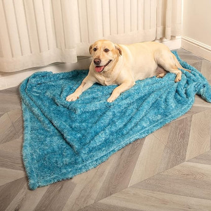 MACEVIA Fluffy Fleece Dog Blankets (40x60 Inch,