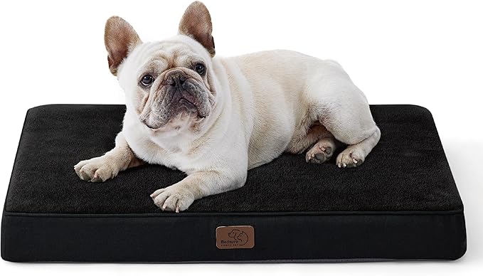 Bedsure Memory Foam Dog Bed for Medium Dogs