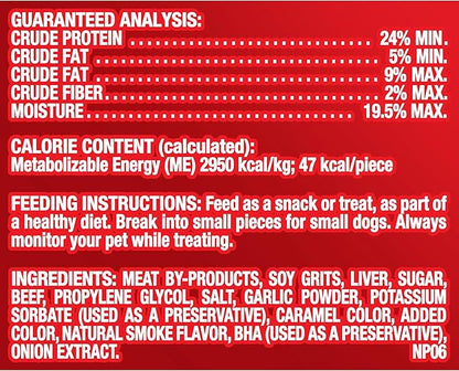 Pup-Peroni Dog Treats, Lean Beef Flavor, 38 Ounce, Made with Real Beef, 90% Fat Free