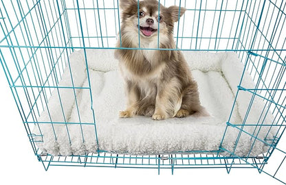 Long Rich HCT ERE-001 Super Soft Sherpa Crate Cushion Dog and Pet Bed 24 x 18 inches