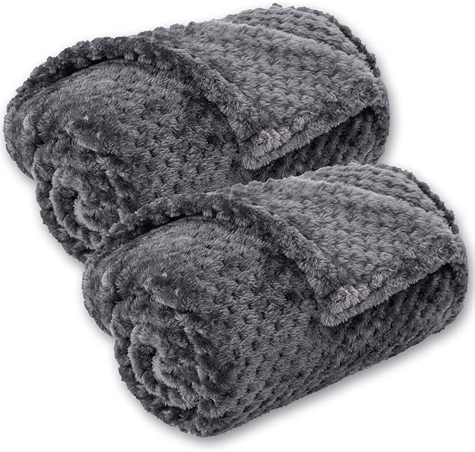 Dog Blanket or Cat Blanket or Pet Blanket (S/24" x 32", Grey