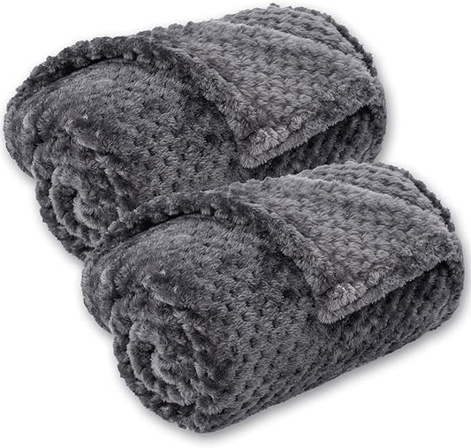 Dog Blanket or Cat Blanket or Pet Blanket (S/24" x 32", Grey