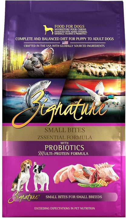 Zignature Zssential Limited Ingredient Formula Small Bites Dry Dog Food 12.5lb