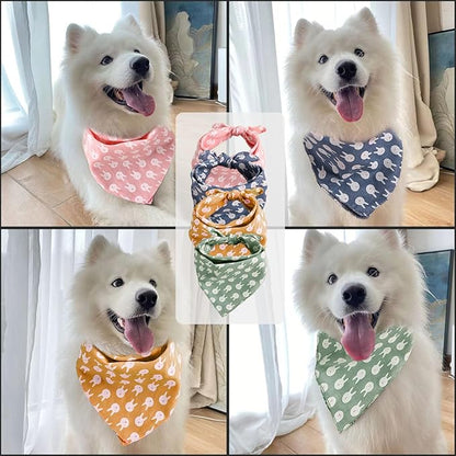 4 Pack Dog Bandana