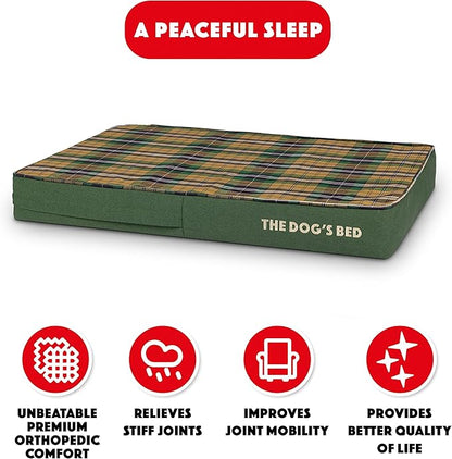 The Dog’s Bed Orthopedic Memory Foam Dog Bed 34x22, Pain