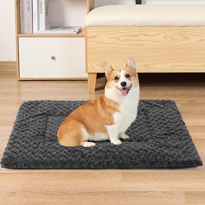 NOYAL Dog Bed Mat Soft Washable Dog Crate