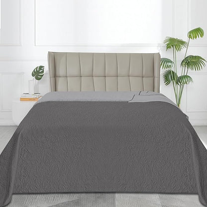 Easy-Going Waterproof Dog Bed Cover Reversible Leak Proof Pet Blanket Replacement Mat for Furniture Washable Couch Cover Sofa Cover for Dogs Cat(82x86 Inch