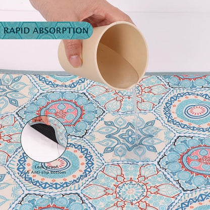 IEUUMLER Washable Pee Pads for Dogs Extra Large 71" x 71" 1 Pack EU007 (Green 71"X71"-1pcs)