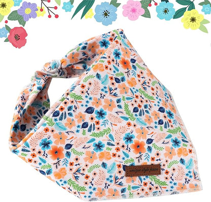 Unique Style Paws Cotton Dog Collar with Bow