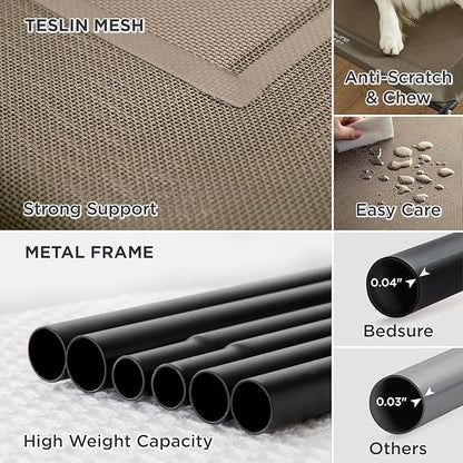 Bedsure XL Elevated Outdoor Dog Bed