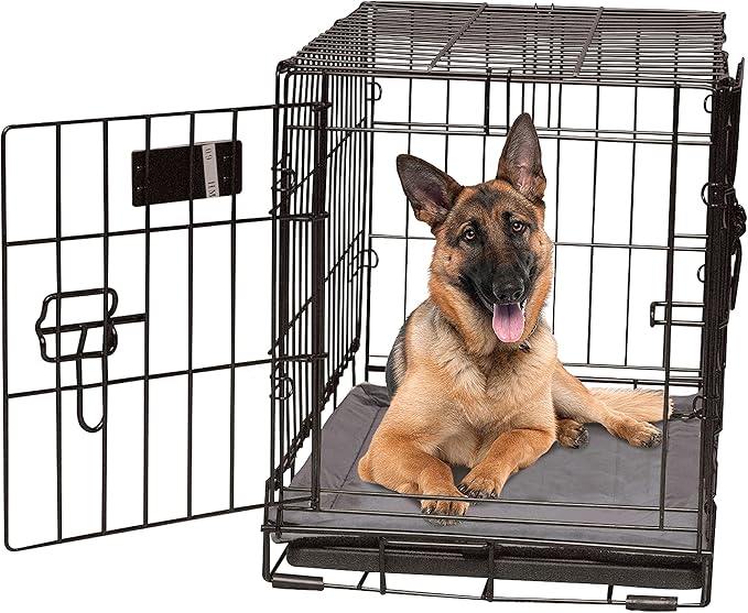 K&H Pet Products Memory Foam Crate Pad Gray 32 X 48 Inches