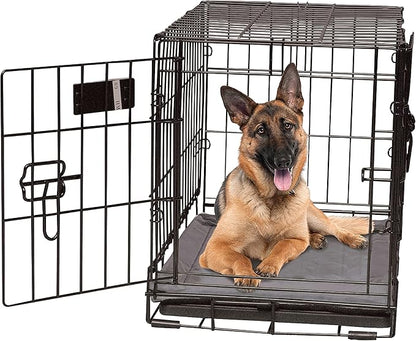 K&H Pet Products Memory Foam Crate Pad Gray 32 X 48 Inches