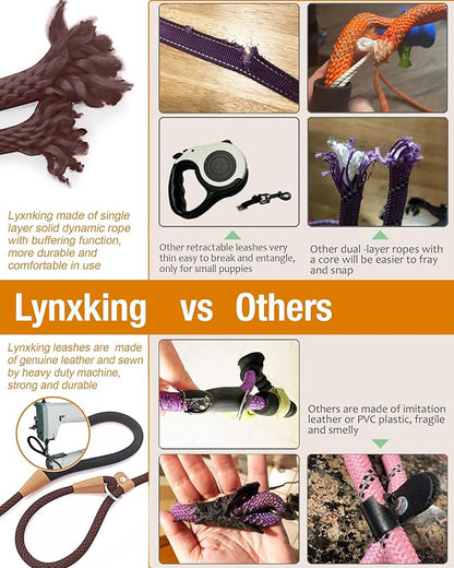 lynxking 6 FT Dog Leash Slip Lead 2