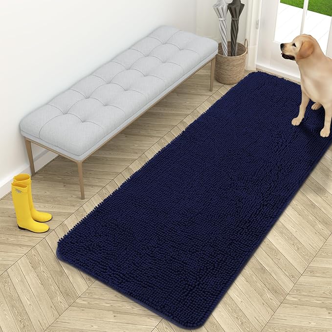 OLANLY Dog Door Mat for Muddy Paws 59x24