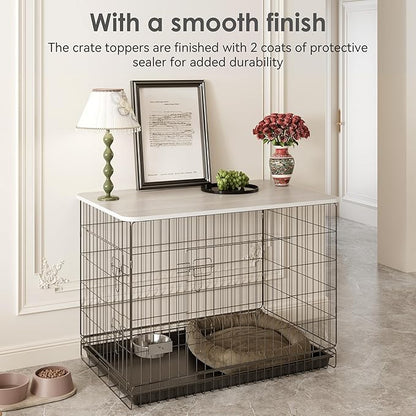 Dog Crate Topper Wood for 42 inch Cages