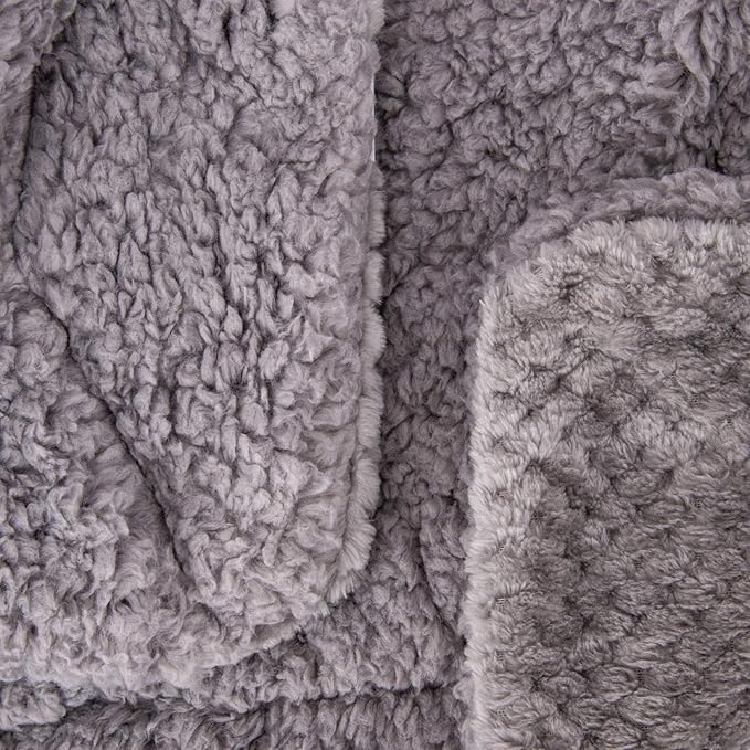 Fuzzy Dog Blanket or Cat Blanket or Pet Blanket (24" x 32"), DG-Flint