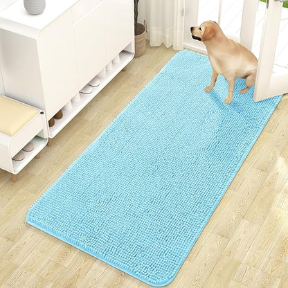 OLANLY Dog Door Mat for Muddy Paws 47x24