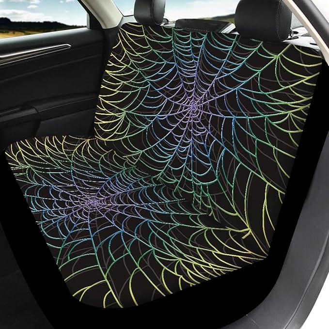 Cobweb Vehicle Seat Covers Set Bucket Seat Covers 4pcs Auto