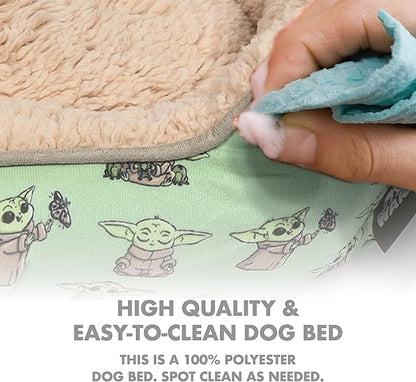 Star Wars for Pets The Mandalorian The Child Cuddler Dog Bed Size,FF16630