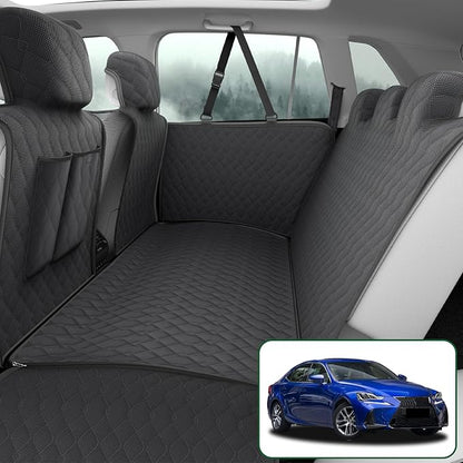 Bilisin Dog Car Seat Cover with Mesh Window 2013-2017 for