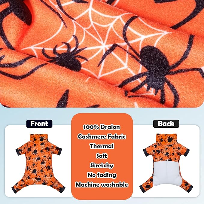 CuteBone Turtleneck Dog Pajamas Pet Clothes Thermal Dralon Onesie Cashmere High-Necked Puppy Pjs Coat GP07S