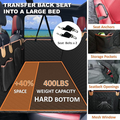 Back Seat Extender for Dogs Cats