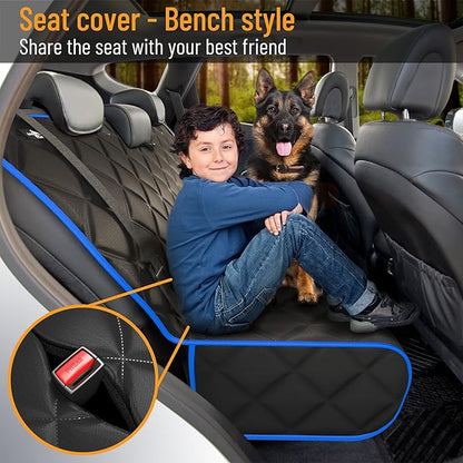 Active Pets Fabric Car Bench Dog Seat Cover for Back Seat