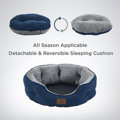 Bedsure Dog Beds for Small Dogs 25 Inches,