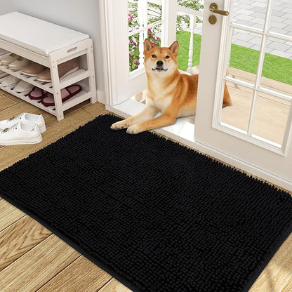 OLANLY Dog Door Mat for Muddy Paws 48x30