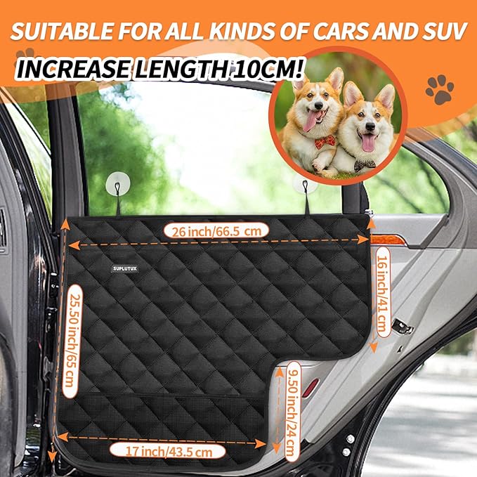 Car Door Protector from Dog Scratching 2PCS Waterproof