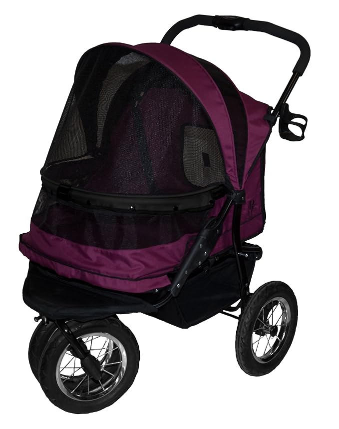 Pet Gear NO-Zip Double Pet Stroller 1 Model 3 Colors
