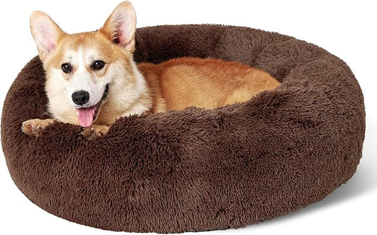 Bedsure Calming Dog Bed for Medium Dogs 30 inches 45 lbs