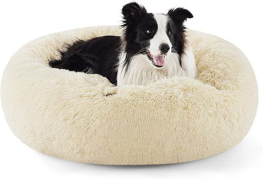 Bedsure Calming Dog Bed for Large Dogs 100 lbs 36 inches
