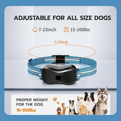 Dog Shock Collar with Remote 3300Ft Dog 60-100lbs Waterproof,