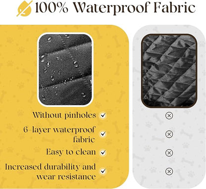 Dog Car Seat Cover for Back Seat