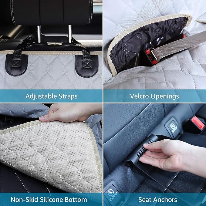 Lassie Dog Seat Covers for Cars Back Seat