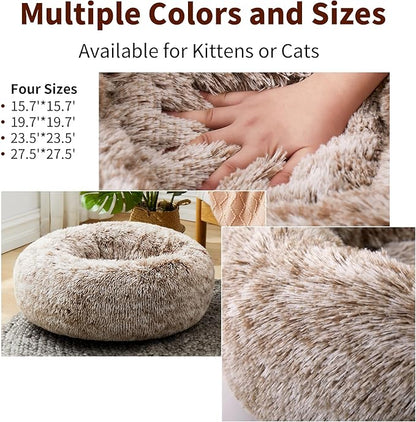 Calming Dog Bed for Large Cats and Dogs 23.5'')