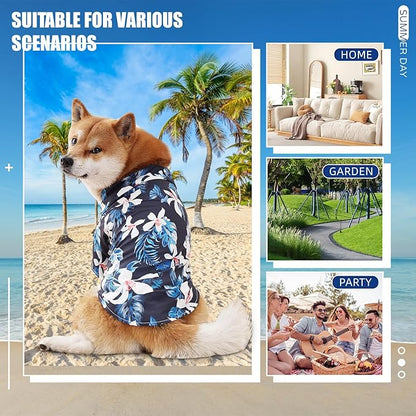 Dog Shirt Hawaiian